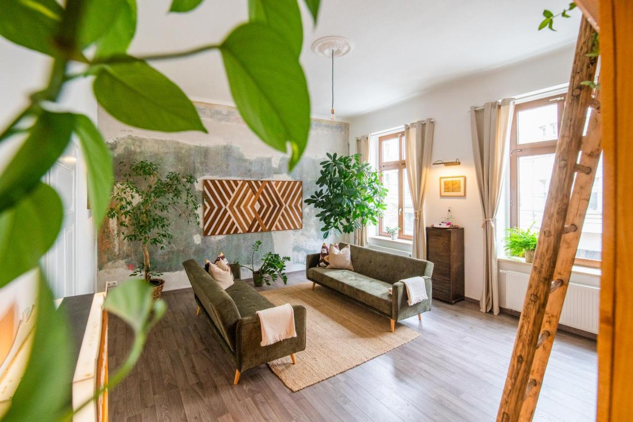 Theleaf - Design Apartment & Cafe Leipzig Bagian luar foto