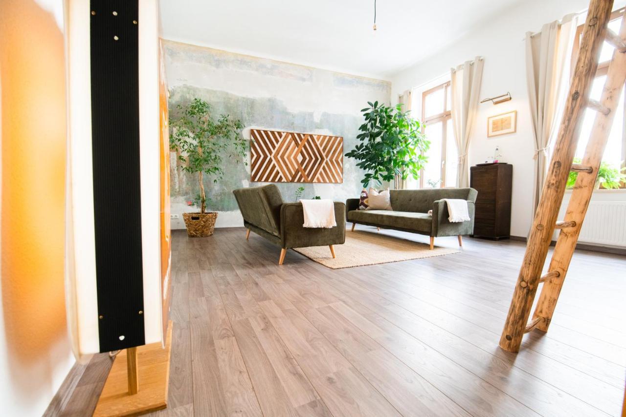 Theleaf - Design Apartment & Cafe Leipzig Bagian luar foto